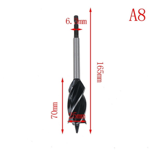 RANMEI Quick Start Wood Drill Bit Set Thick Screw Points Clean And Smooth Holes