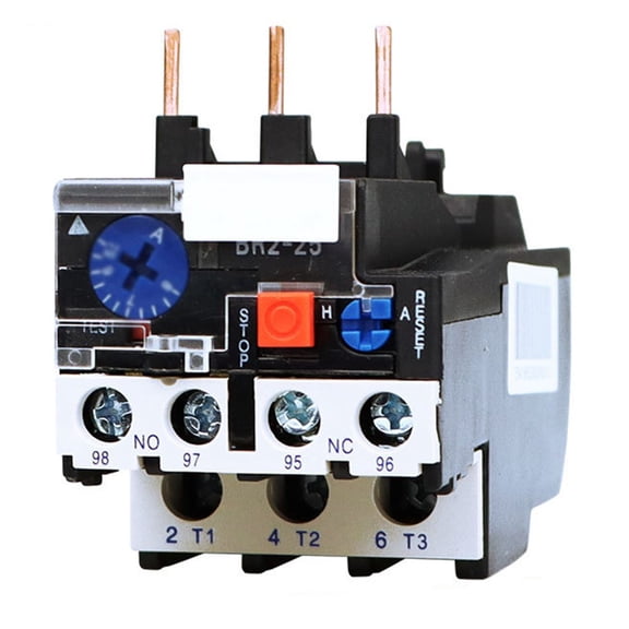 RANMEI Relay Overload Relay 3 Poles 690V Contactor Ip20 Motor Protection Overload Plastic Seal Plug-In Thermal 0.63A-10A