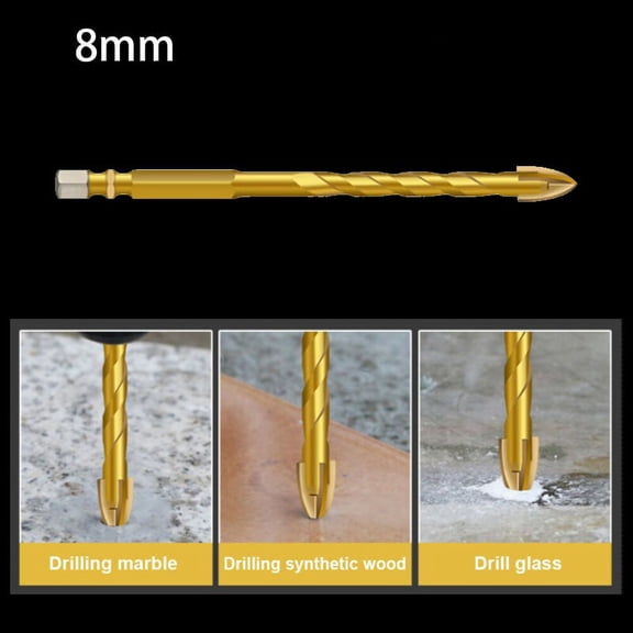 RANMEI Triangle Hole Opener Drill Bit Ceramic Concrete Bit 5~12Mm For Drilling Tasks