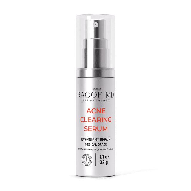 RAOOF MD Acne Clearing Serum, Medical Grade Acne Spot Treatment