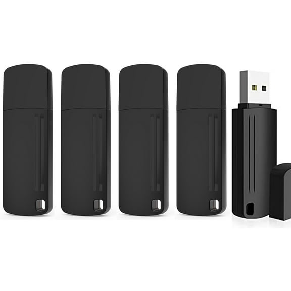 RAOYI 5 Pack USB Flash Drives 8 GB Memory Stick Thumb Drive Pen Drive for PC Computer Laptop