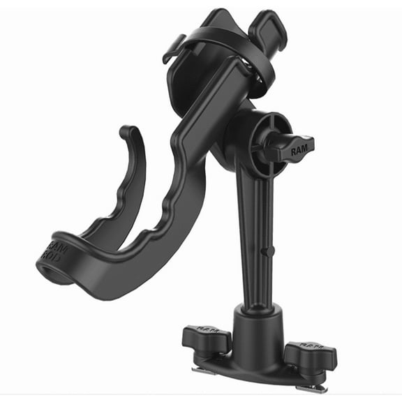 RAP-114-421 RAM ROD Fishing Rod Holder with Dual T-Bolt Track Base (TRACK SOLD SEPARATELY)