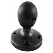 Ram Mount 2.5-Inch Diameter Base with 1 1/2-Inch Ball, Black