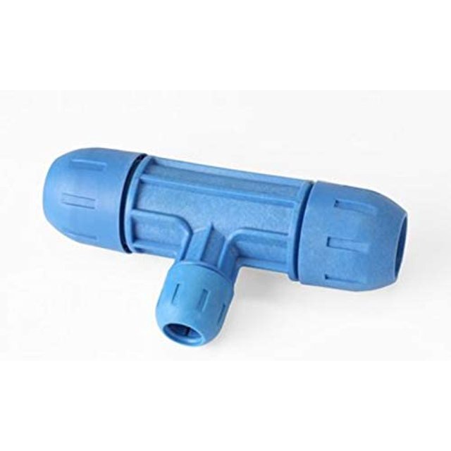 RAPID AIR FASTPIPE REDUCING TEE FOR 1.5" FAST PIPE TUBING, FOR