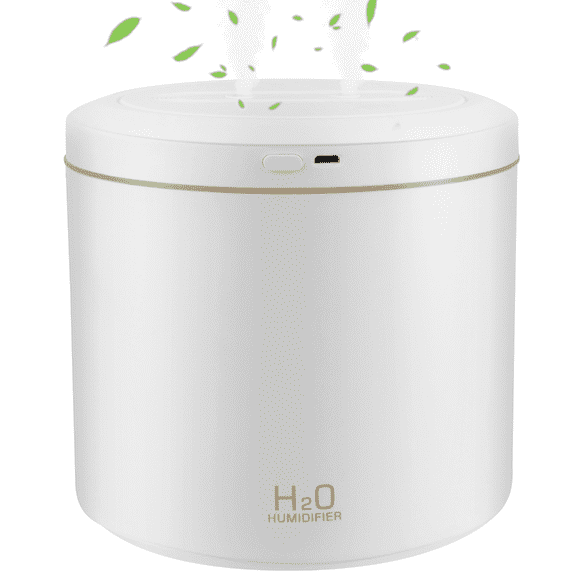 RAPOBRIX 2L Ultrasonic Cool Mist Humidifier for Room - Quiet Air Vaporizer for Baby