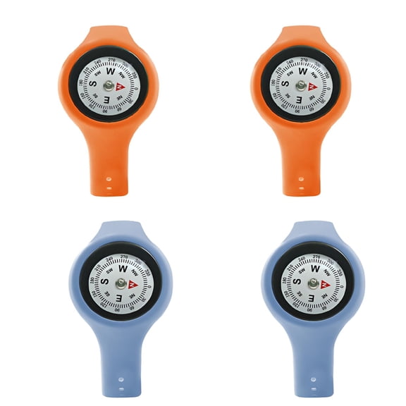 RAPOBRIX 2Pcs Compass Hiking Survival,High Performance Compass,Highly Accurate Compass for Kids,Colormixing1