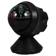 RAPOBRIX 2pcs Car Compass Auto Mini Compass Compact Ball Compass with Adhesive and Delicate Decoration Perfect for Universal for Most