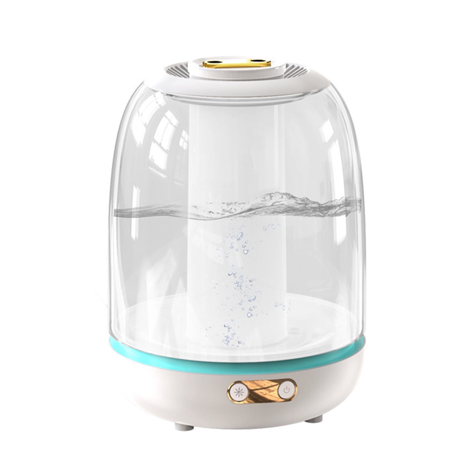 RAPOBRIX 3L 3-in-1 Cool Mist Humidifier with LED Night Light - Ultrasonic Whisper-Quiet 3 Mist Levels Auto-Off USB for Bedroom/Large Room