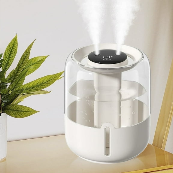 RAPOBRIX 4L Cool Mist Humidifier for Bedroom - Smart Quiet Ultrasonic with Nightlight