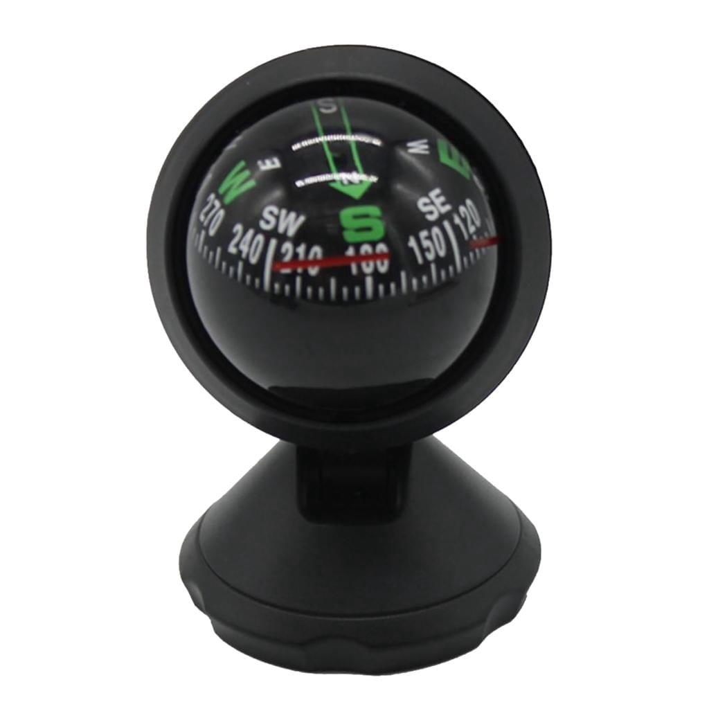 Compass Eccessorie RAPOBRIX Car Compass, Black Built- Navigation for Vehicles Boat Marine ...