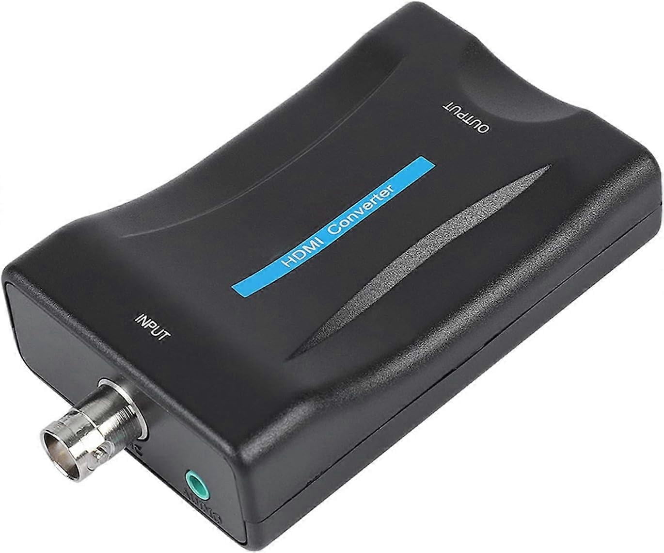RAPOBRIX Coax to HDMI Adapter - BNC Converter 1080P/720P for TV Antenna/Monitor
