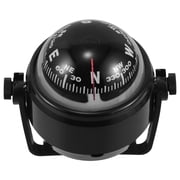 RAPOBRIX Compass Dash Mount Compass Car Compass Boat Compass Multi-Functional Ball Marine Compass for Marine and Outdoor Use Without Light