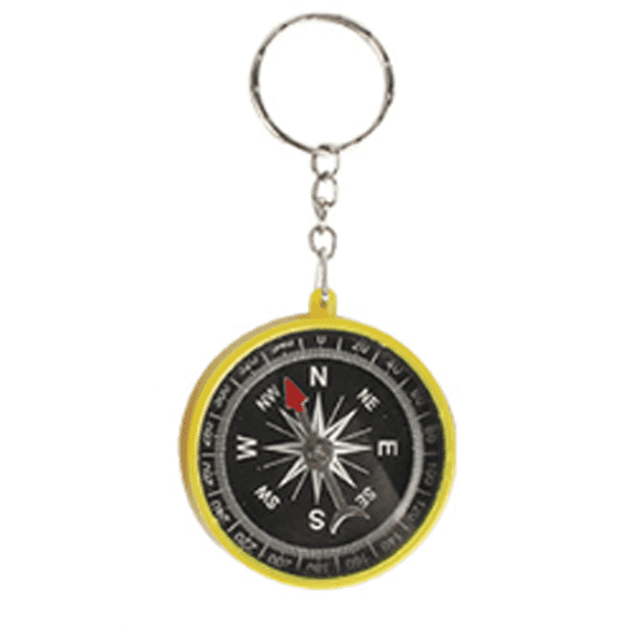 RAPOBRIX Compass,Help Children Not Lose Their Direction Compass Hiking Survival,Easy for Daily Travel Hiking Gear,Red
