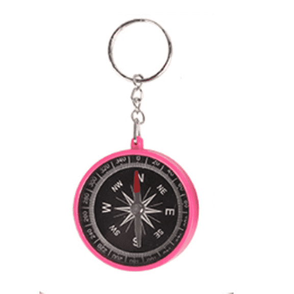 RAPOBRIX Compass,Help Children Not Lose Their Direction Compass Hiking Survival,Easy for Daily Travel Hiking Gear,Red