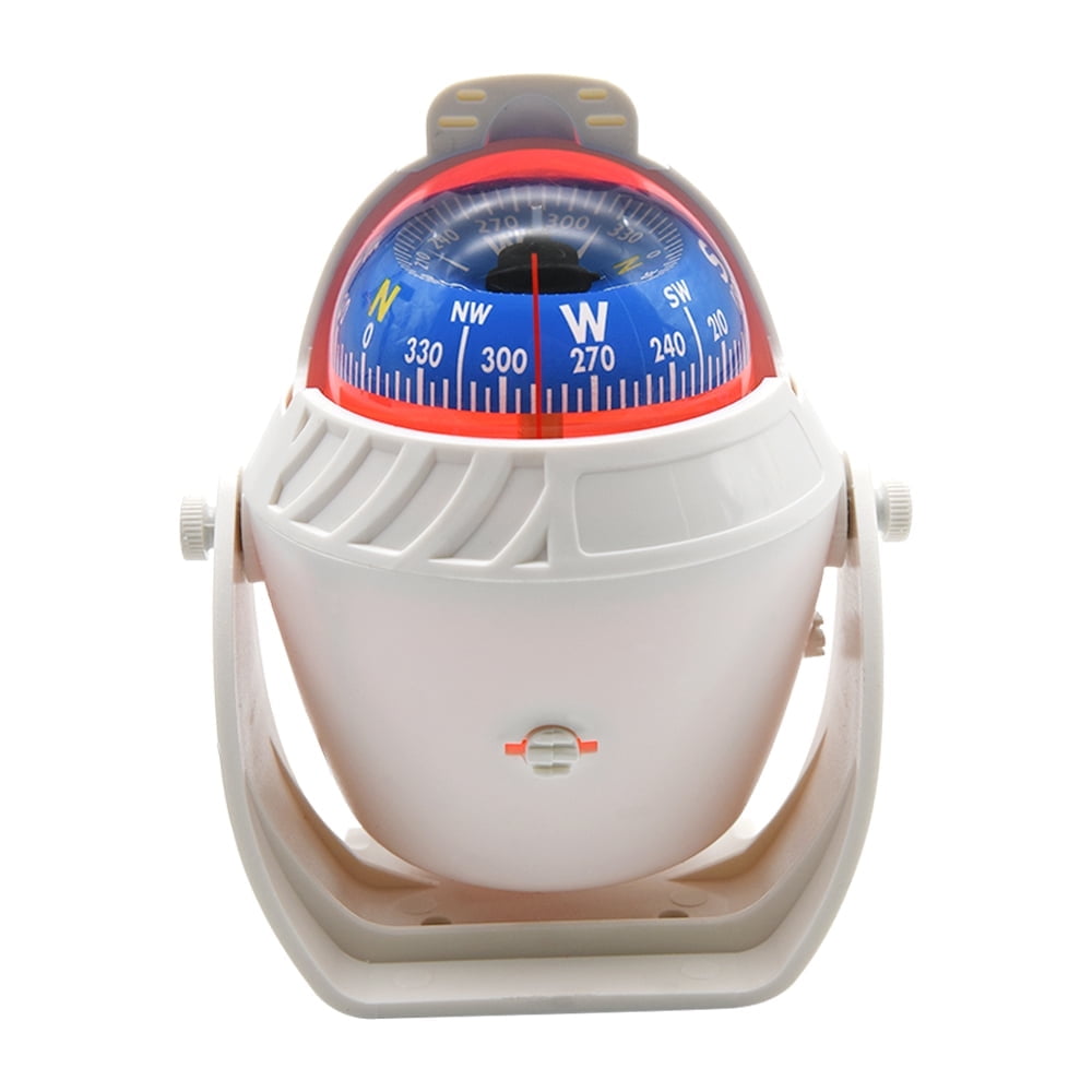 RAPOBRIX Electronic Navigation Compass Pivot Compass For Marine Marines Camping Gear With Magnetic Deflection Angle Adjustment, Used In Cars And Ships