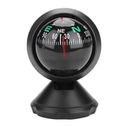 RAPOBRIX For Sail Ship Vehicle Car Boat Navigation Camping Marine Compass LED Light Black