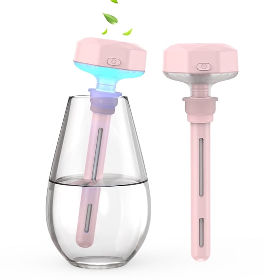 RAPOBRIX Mini Portable Humidifier - Ultra Quiet Cool Mist USB with Colorful Night Light for Plants/Office/Hotel