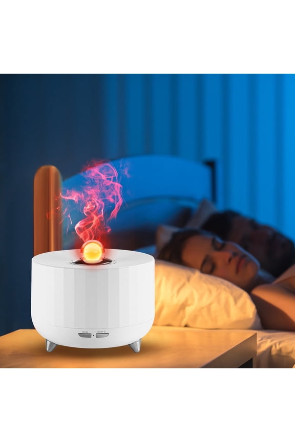 Simulated Flame Aromatherapy Machine - High Frequency Nebulizing