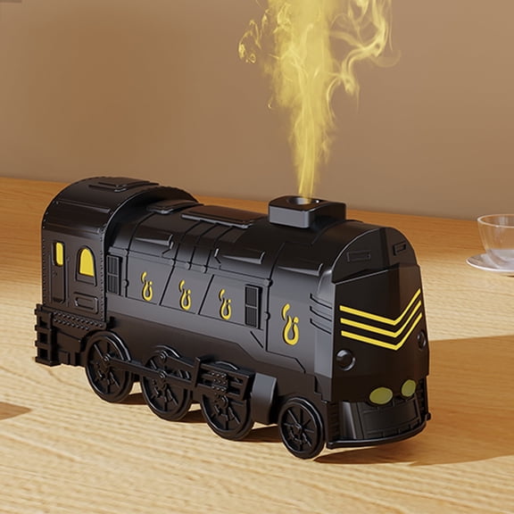 RAPOBRIX Steam Train Essential Oil Diffuser 300ml - Ultra Quiet Humidifier with 2 Modes Light/Mist Auto-Off for Home/Office/Bedroom
