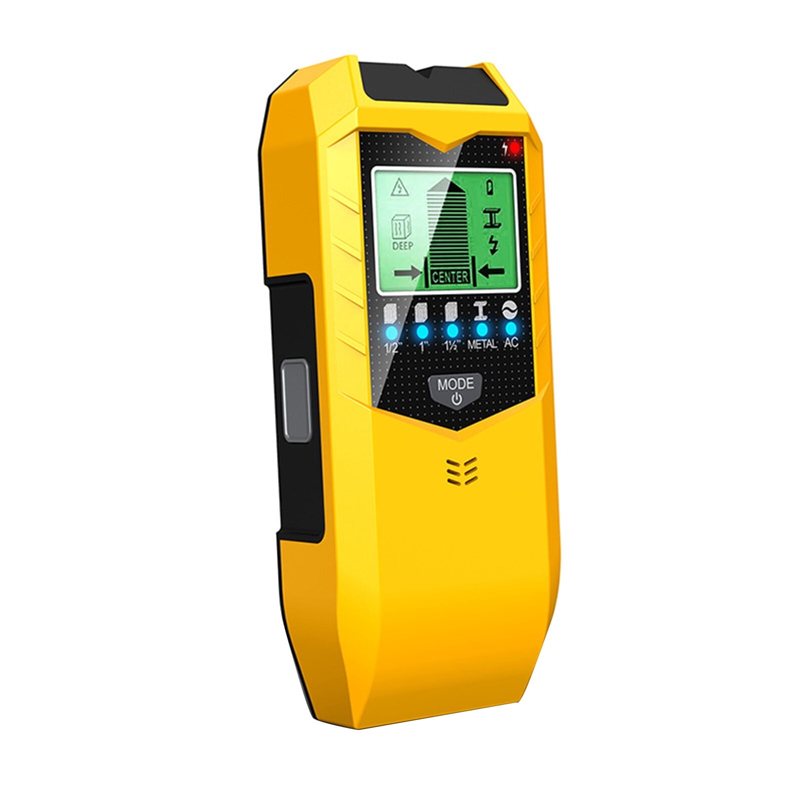 RAPOBRIX Stud Finder Wall Scanner 5 in 1 Electronic Stud Detector with HD LCD Display Used for Detecting Wood Metal Wire with Warning Function