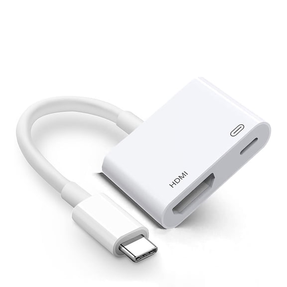 RAPOBRIX USB-C to HDMI Adapter - 4K@60Hz MFi for iPhone 16/15/MacBook/Galaxy