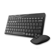 RAPOO 8000M بلوتوث لاسلكي متعدد الأوضاع ، 2.4 جيجا هرتز ، 3 لوحة مفاتيح للأجهزة و Mouse Combo