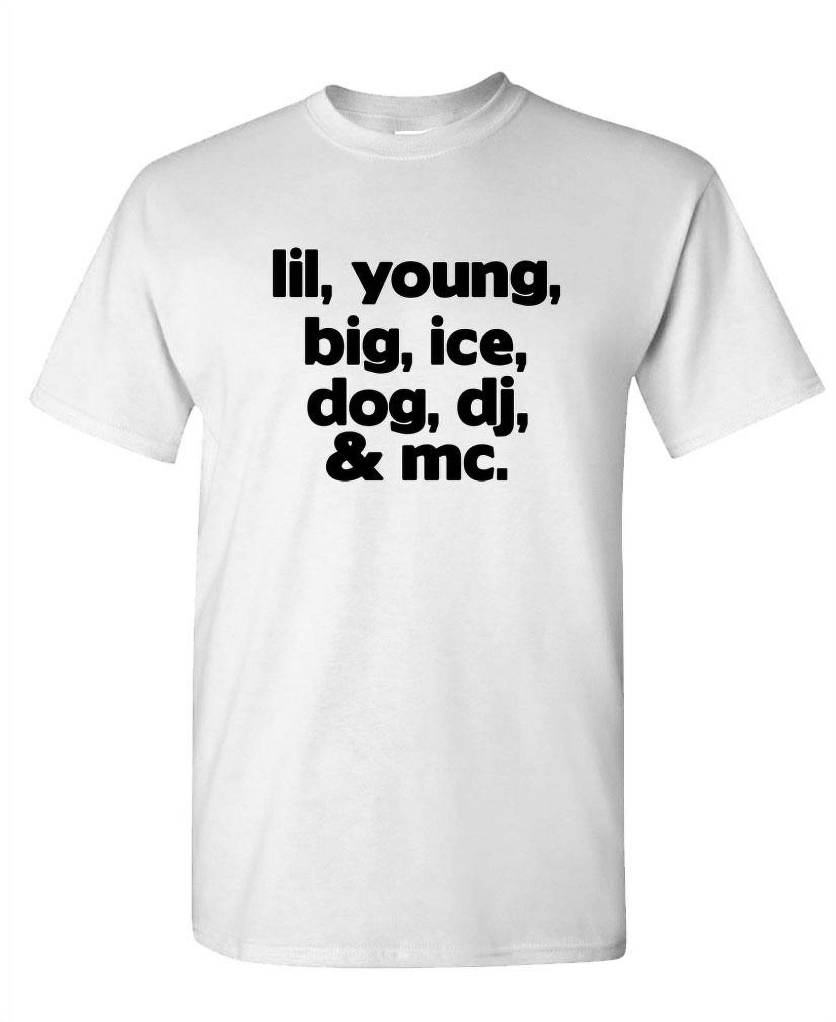 RAPPERS Unisex Cotton TShirt Tee Shirt, White, Small