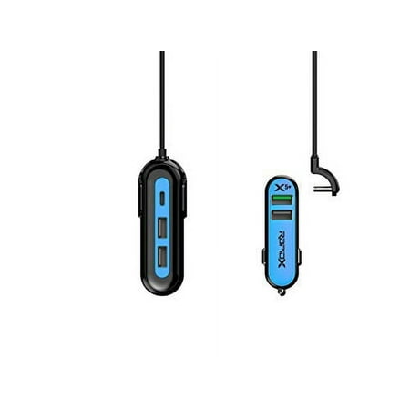 RapidX - X5 Plus Vehicle Charger - Blue On Black
