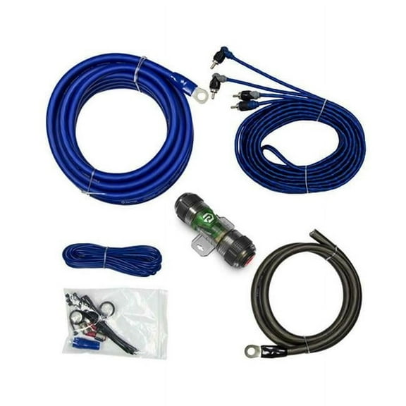 RAPTOR - 950W 4 AWG Amp Kit with RCA Cable - Mid Series (R4A4)