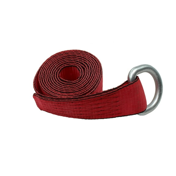 RAParts (1) New Red Heavy Duty Tie Down Strap Replacement S2608CDR