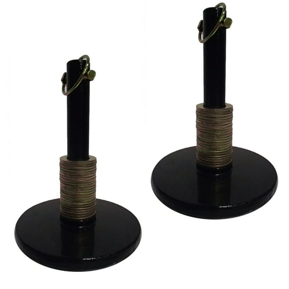 RAParts 1" Rod 6 Disc (2) Pack of 49067 Snow Plow Shoe Assemblies Fits Western Plows