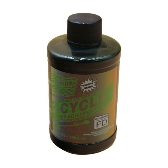 RAParts (1) Synthetic-Blend Oil with Fuel Stabilizer 6.4 Oz. Bottle Fits Champion 4115J Fits Castrol 215302