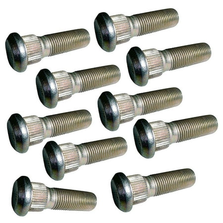 RAParts (10) Front Wheel Studs 453762R1 Fits Fordson Dexta C5NN1107F Fits Ford TW10 TW20