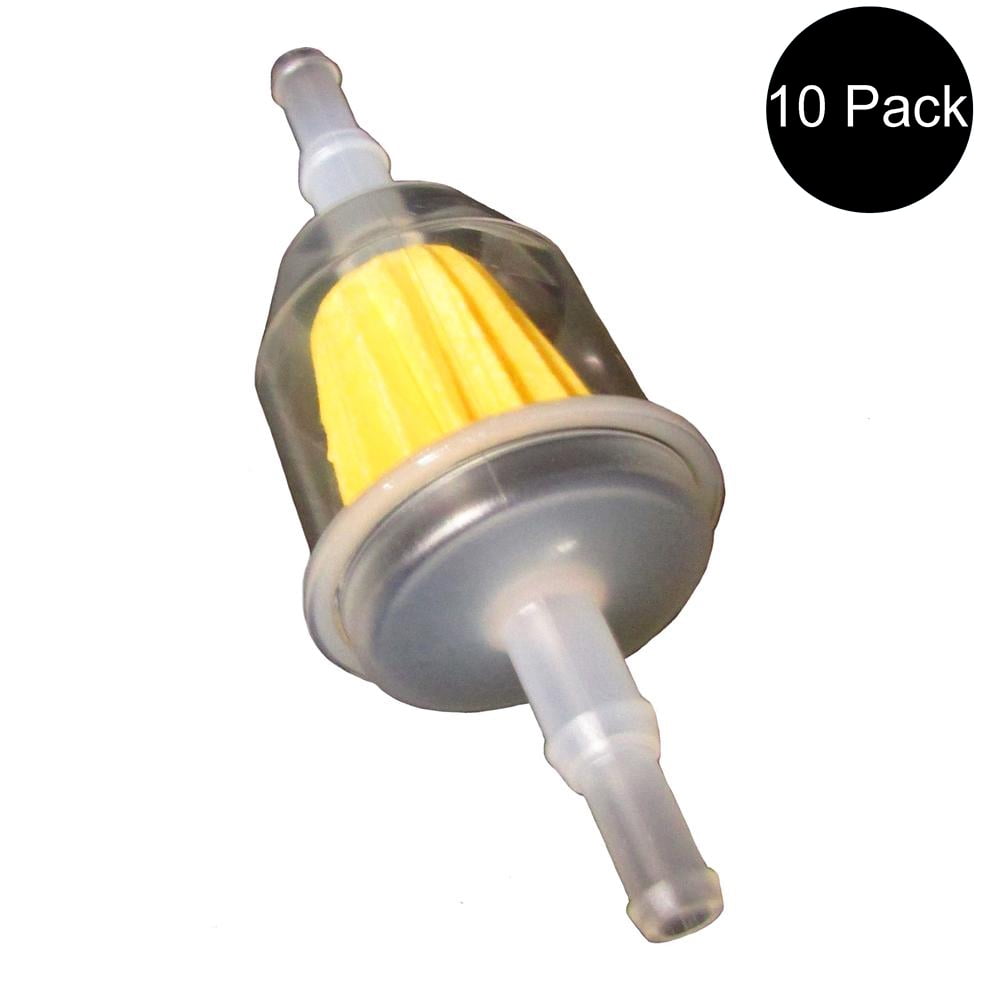 RAParts 10 Fuel Filters AM1163041 Fits John Deere 4x2 6x4 4x4 UTV Fits Gator TX Turf