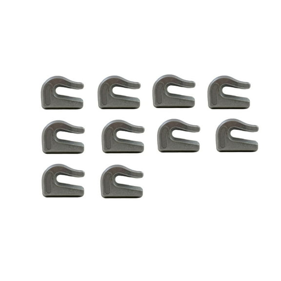 RAParts 10 New Aftermarket Weld On Grab Chain Hooks 5/16" G70 WLL 4,700 Bucket Trailer Rigging 0900103