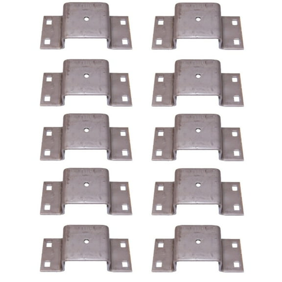 RAParts Tapered Bolt-on Stake Pocket for Trailers & Trucks 10 Gauge - 10 Pack-PK-BSP