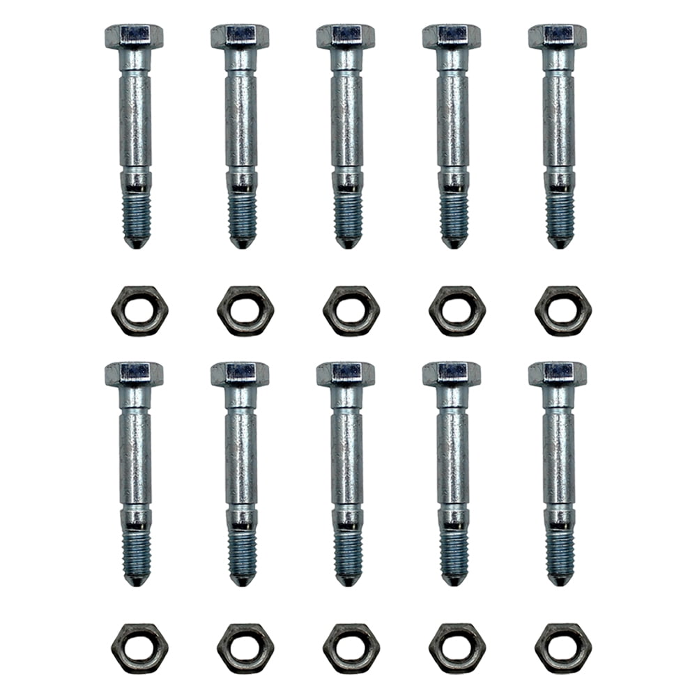 2763 Pin RAParts 10 Shear Pins & Bolts Fits John Deere AM122156 AM136890 Snow ...