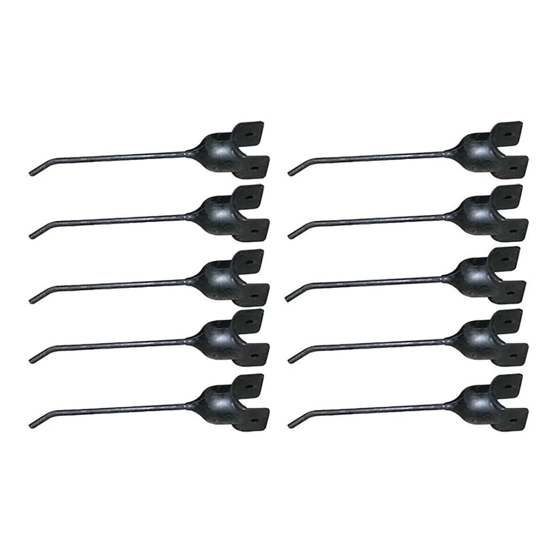 RAParts 10 Rubber Mount Rake Teeth Fits John Deere 1.625