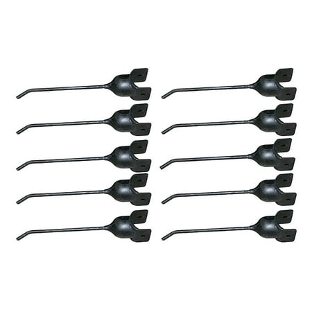 RAParts 10 Rubber Mount Rake Teeth Fits John Deere RMT7 RMT-7 700 74 673 672 AE47389