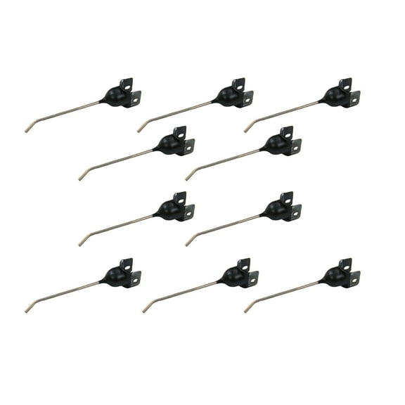 RAParts (10) 850612 Heavy Duty Hay Rake Rubber Mounted Teeth Fits Ford New Holland 56 57 256