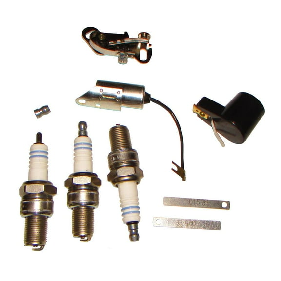 RAParts 1100-5108 - Ign kit (inc. points, cond, rotor, plug) Fits Ford/New Holland