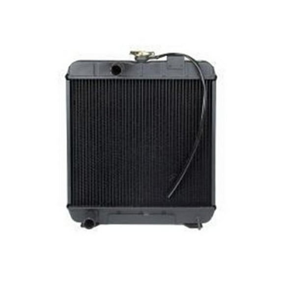 RAParts 1106-6326 Radiator (Overall Height: 17") Fits Ford 1110 1210 1310