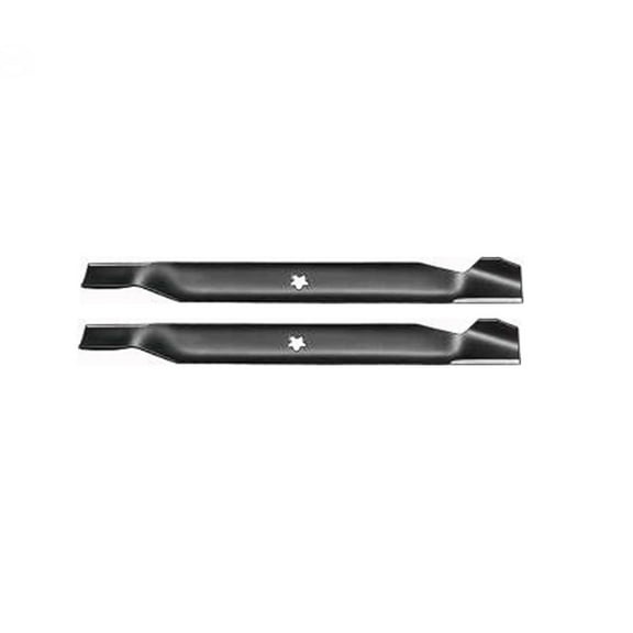 RAParts 127843 Set of Two Deck Mower Blades Fits Ariens 134143 Tractors Fits Poulan PD22H42STA Fits AYP YTH1542XPG 532 13 84-98