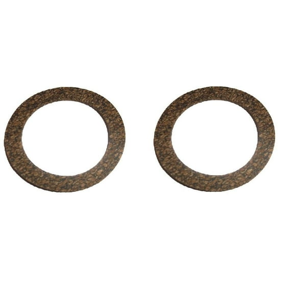 RAParts 13193D Two Fits FARMALL H M Super H M MTA MD Tractor Sediment Bowl Gasket 2-1/8