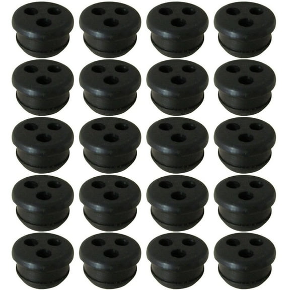 RAParts 13211546730 Twenty (20) Pack Gas Tank 3 Hole Fuel Grommet Fits Echo V137000030