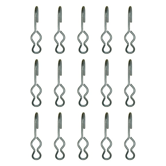 RAParts SJ Hooks 15 Piece Set Steel Construction for Rope Shock Cord Bungee Cord TRRSJ