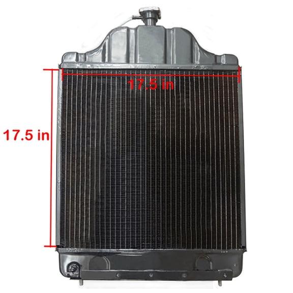 RAParts 1706-6536 - Radiator Fits Case/International Harvester