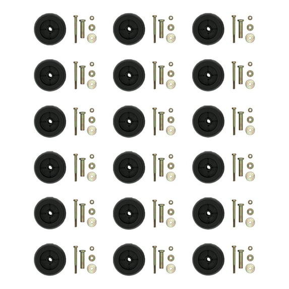 RAParts 18 Aftermarket Deck Wheels 103-3168 Fits Exmark 103-7363 Explorer Metro Turf Ranger Turf Tracer Viking Lazer Z