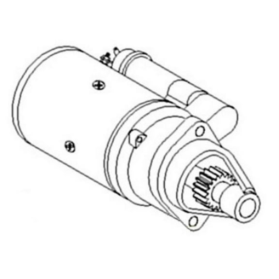 RAParts 1C010-63010 New Starter Fits Kubota Tractor Models M105S M6800 M8200 +