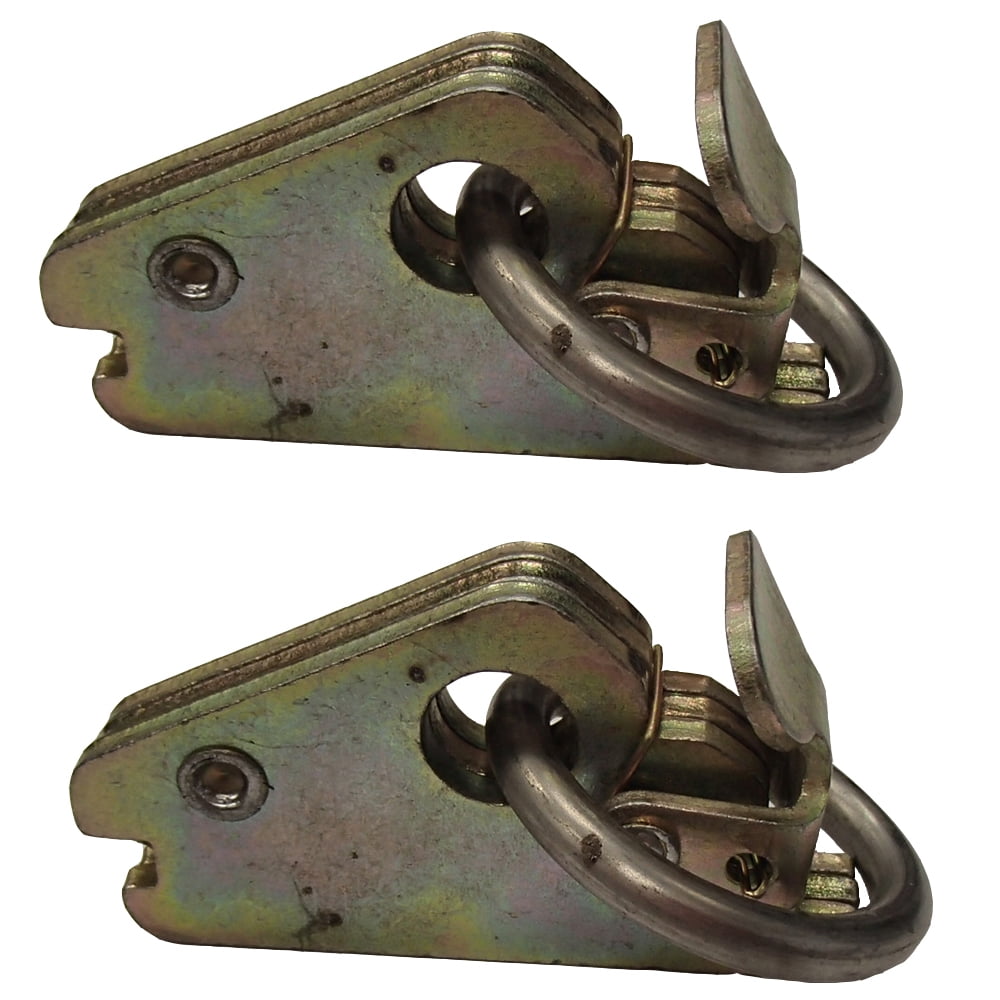 RAParts (2) E Track Rope Rings Heavy Duty Cargo Van Hook Enclosed ...